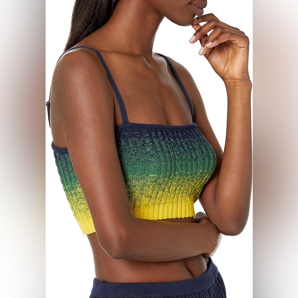 The Drop Cotton Knit Crop